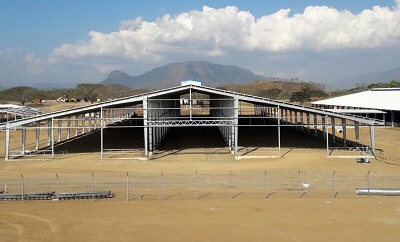 multi-span steel structure building